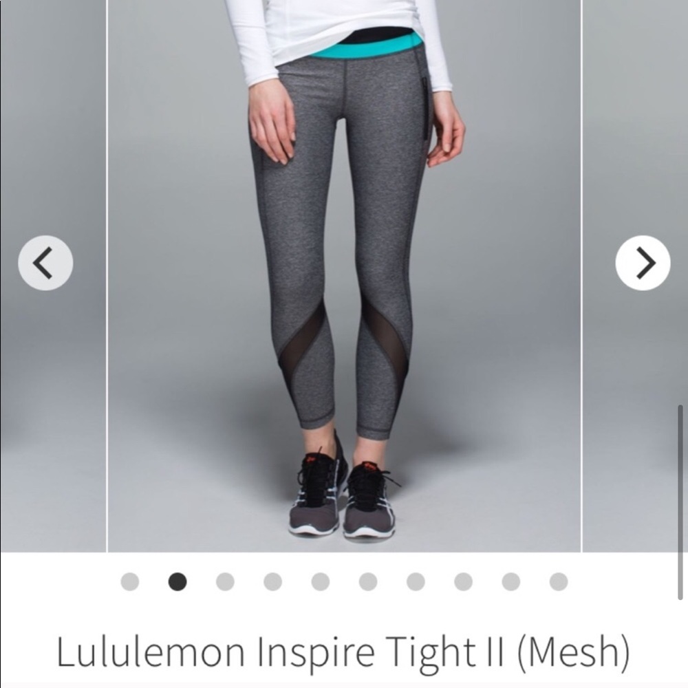 LULULEMON inspire tight II mesh